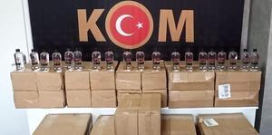 Aydın'da bir evde 220 litre etil alkol ele geçirildi