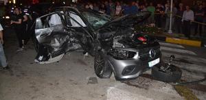 Manisa’da iki otomobilin çarpışması sonucu 1 kişi öldü, 6 kişi yaralandı
