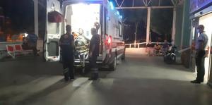 Aydın'da devrilen motosikletin sürücüsü yaralandı