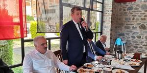 Aydın Demirciler Odası Başkanı ve AYESOB Başkan adayı Muhammet Ali Künkçü Nazilli'de gerçekleşen kahvaltılı toplantıda kullandığı "İt ürür Kervan Yürür" sözlerinin çarpıtarak algı yaratıldığını ifade etti.
