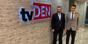 AK Parti Aydın İl Başkanı Ömer Özmen,  Gazeteci Emin Aydın