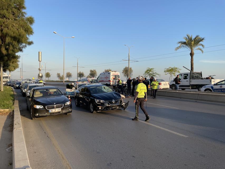 İzmir'de trafik kazası