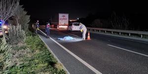 İzmir'de hafif ticari aracın çarptığı yaya öldü