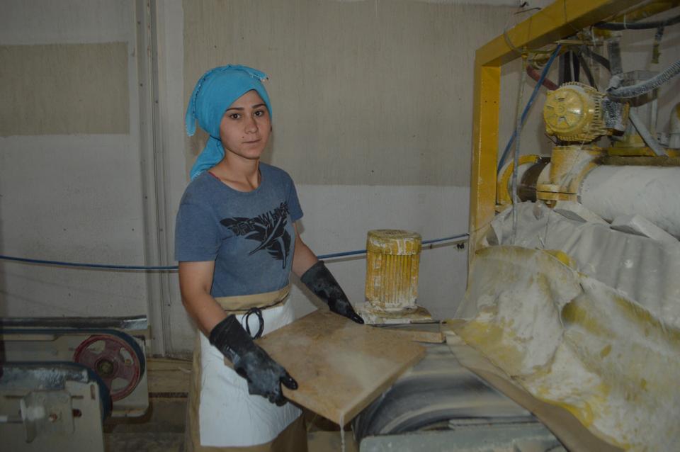 Afyonkarahisar'dan kadın eli değen mermerler ABD ve Avrupa'ya ihraç ediliyor