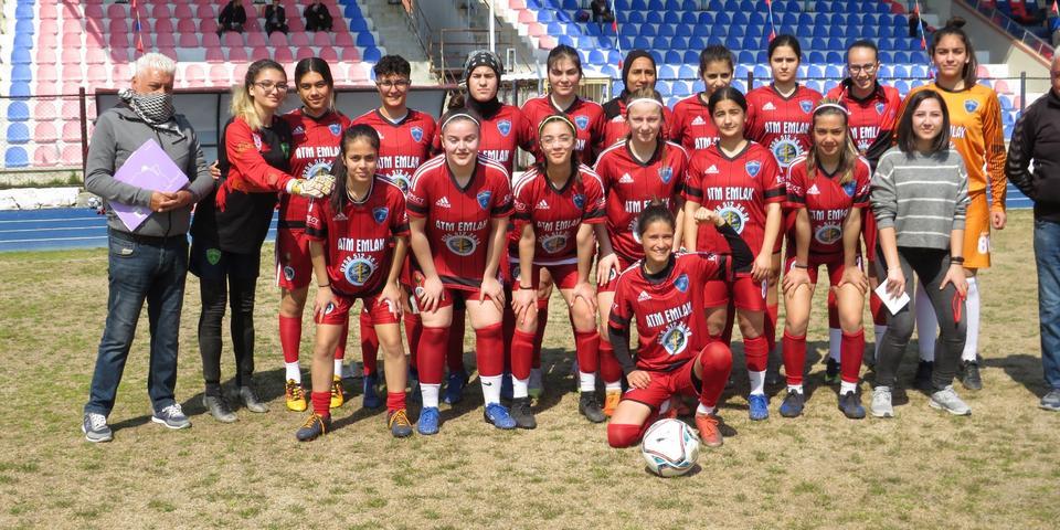 Söke Latmos Kadın Futbol Kulübü  Muğladan Puanla  Döndü