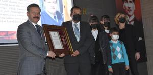Aydın'da "Devlet Övünç Madalyası Tevcih Töreni" düzenlendi