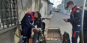 Aydın'da çalınan motosiklet Manisa’da bulundu