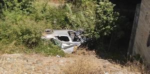 Muğla'da iki otomobilin çarpıştığı kazada 2 kişi yaralandı