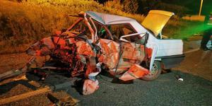Muğla'da otomobil ile kamyonetin çarpıştığı kazada 1 kişi öldü, 3 kişi yaralandı