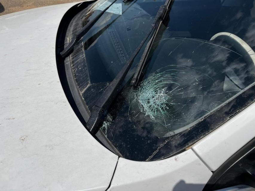 Seyir halindeki aileye silahlı saldırı: Dehşet anları kamerada
