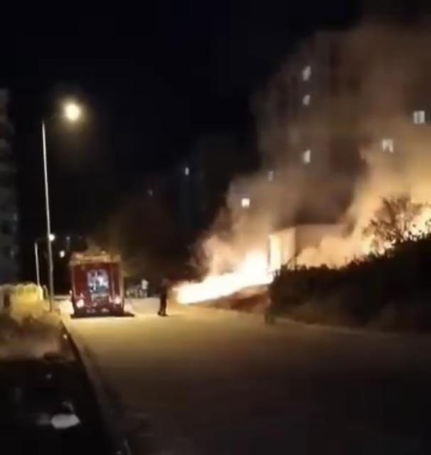 Otluk alanda çıkan yangın söndürüldü