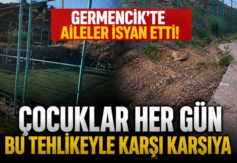 Germencik'te aileler isyan etti! Çocuklar her gün bu tehlikeyle karşı karşıya