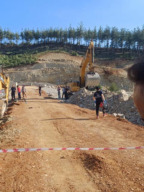 Gölet çalışmasında toprak kayması: 1 ölü