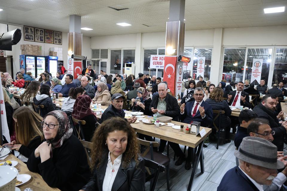 Söke’de şehit ve gazi aileleri iftar sofrasında buluştu