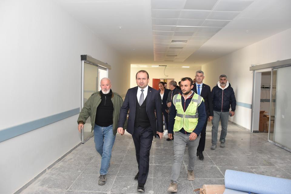 DİDİM DEVLET HASTANESİ İNŞAATI DEVAM EDİYOR