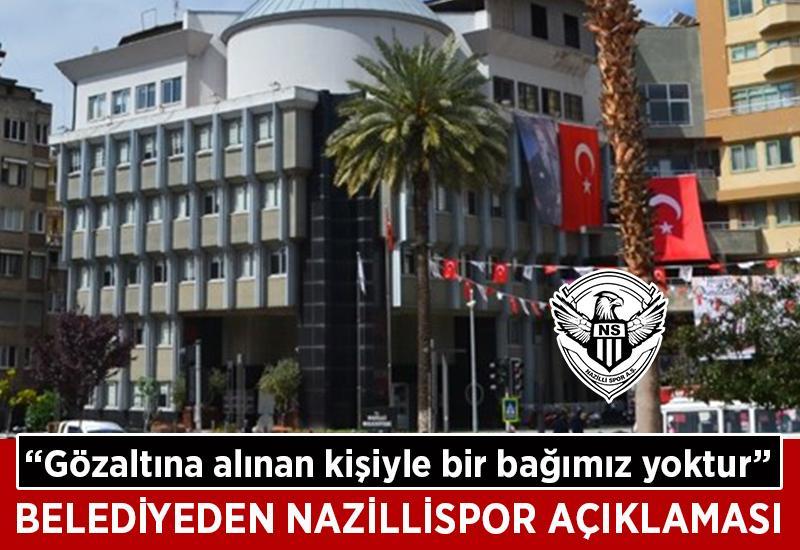 Belediyeden Nazillispor açıklaması