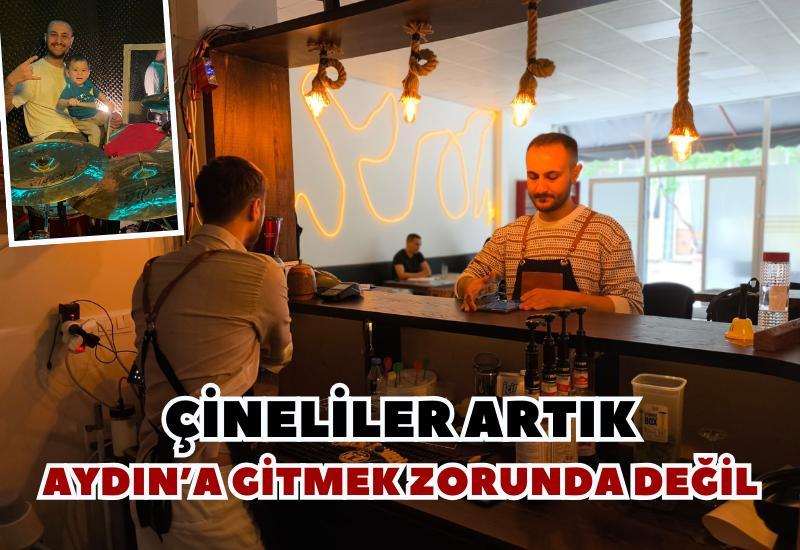 Çine’de farklı konsepti ile dikkat çeken Aralık Stüdyo Cafe gitar ve bateri dersleri için Aydın’a gitmek zorunda kalanların uğrak noktası oldu.