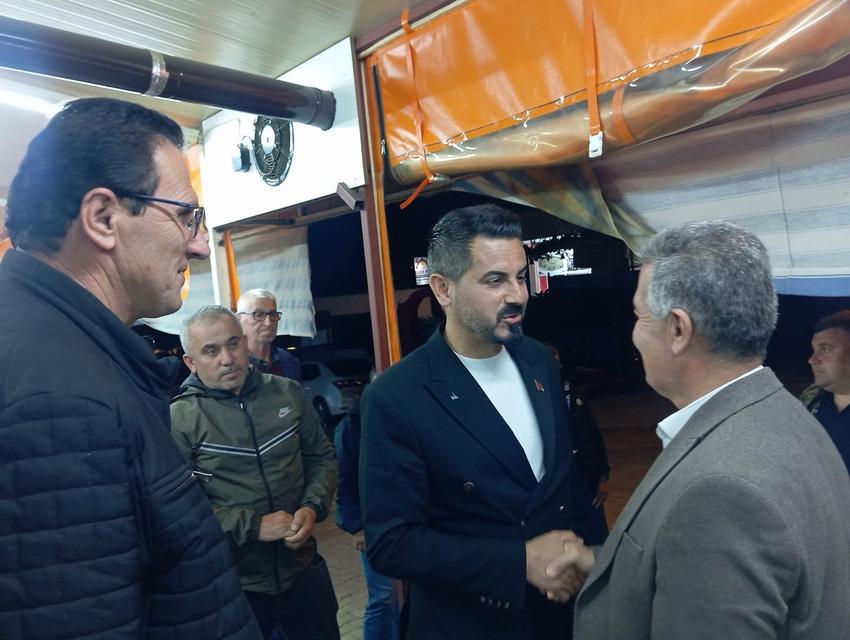 Başkan Erol, Feslek ve Gelenbe'de vatandaşları dinledi