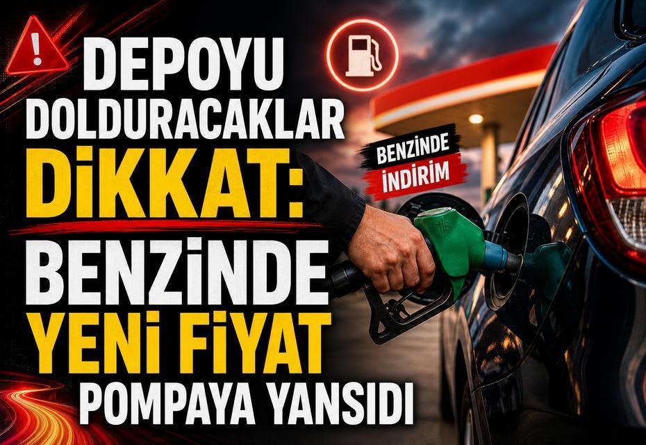 Depoyu dolduracaklar dikkat: Benzinde yeni fiyat pompaya yansıdı