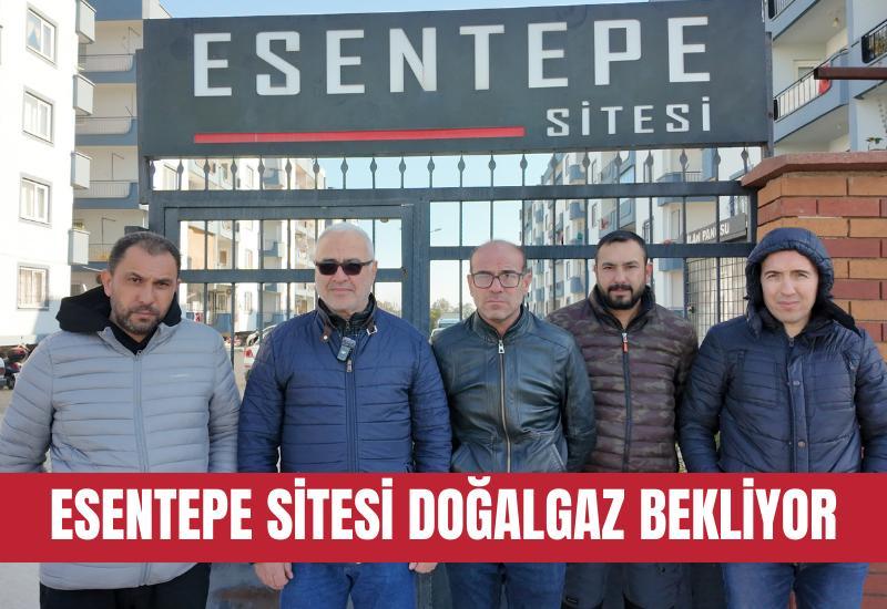 Esentepe Sitesi doğalgaz bekliyor