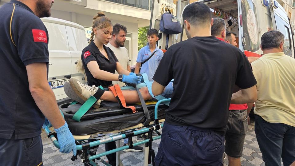 Motosiklet yayaya çarptı: Kaza sonrası kavga çıktı