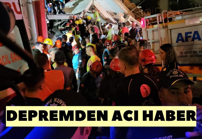 SON DAKİKA! Depremden acı haber geldi