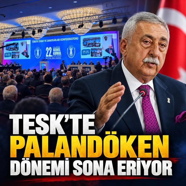 TESK’te Palandöken dönemi sona eriyor