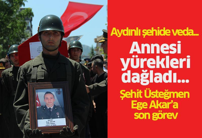 Çineli şehit son yolculuğuna uğurlandı