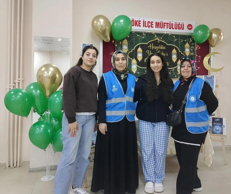 Söke’de KYK yurdunda Ramazan köşesi oluşturuldu