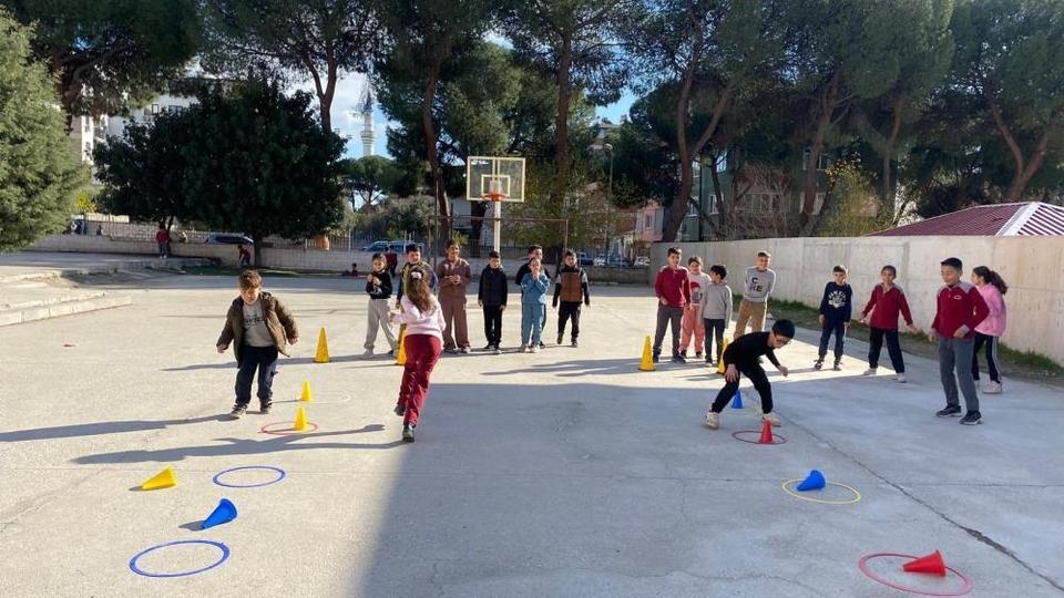 Aydın’da minikler, erken yaşta spor alışkanlığı kazanıyor