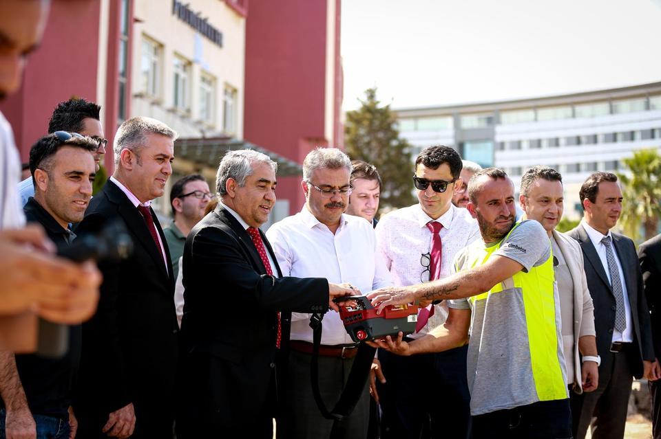 ADÜ Hastanesi'nde yeni binanın temel atma töreni gerçekleşti