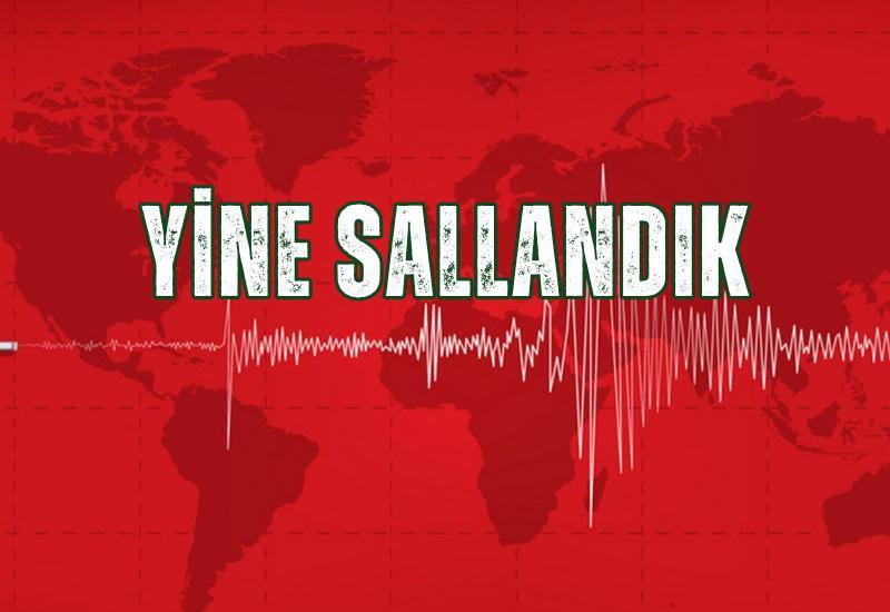 Yine sallandık