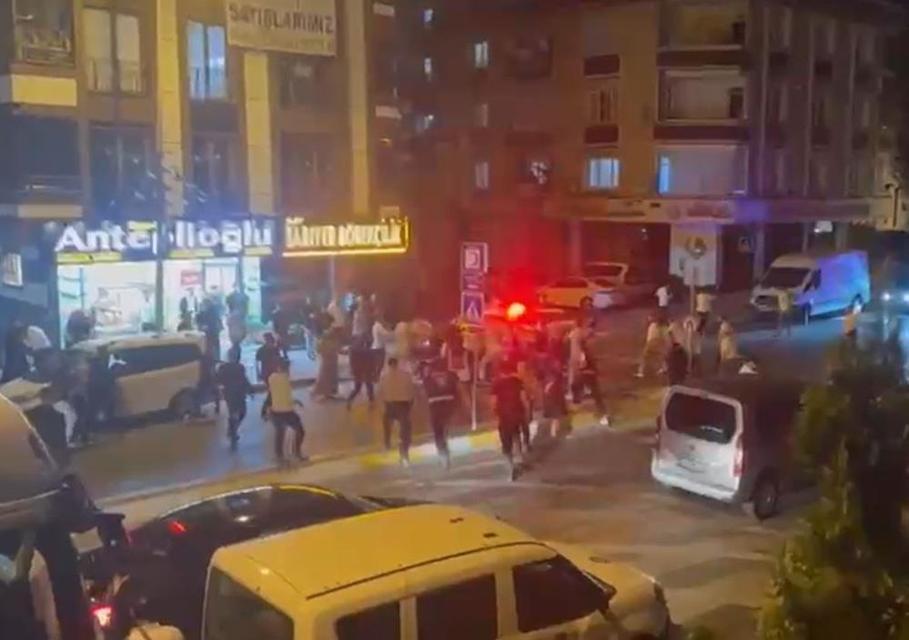Düğün çıkışı ortalık karıştı