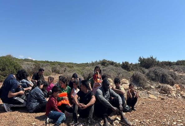Didim’de 34 kişi ile 1 organizatör yakalandı