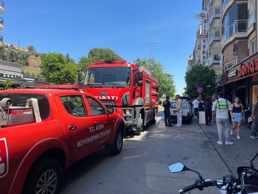 Aydın’da klima faciası hızlı müdahale ile atlatıldı