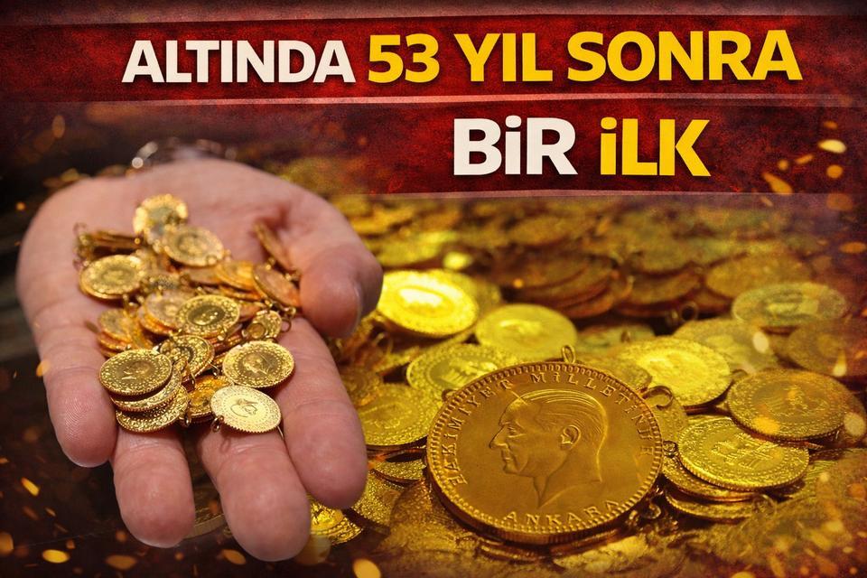 Altında 53 yıl sonra bir ilk