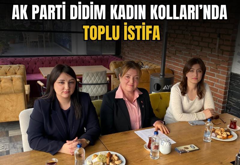 AK Parti Didim Kadın Kolları'nda toplu istifa