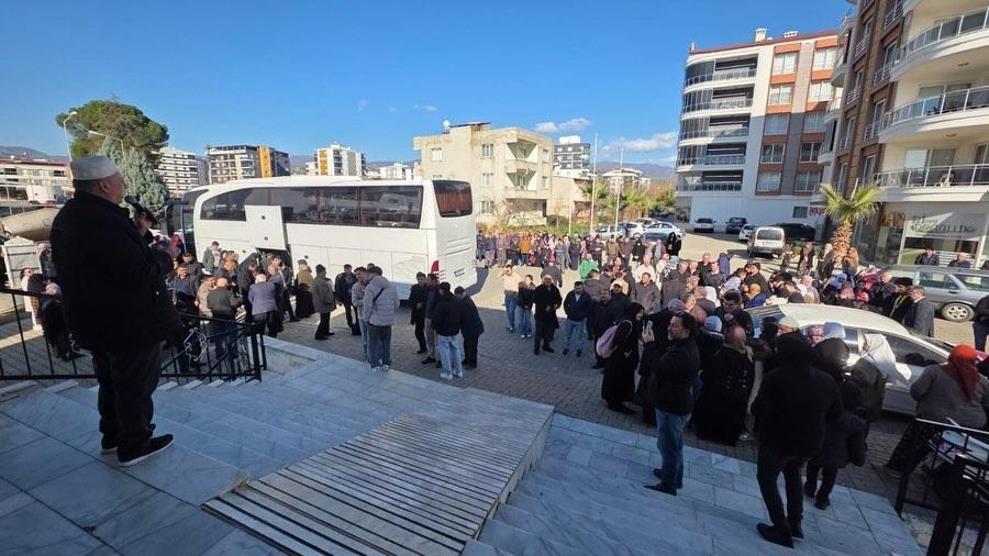 Nazilli’den kutsal yolculuğa 95 kişi uğurlandı