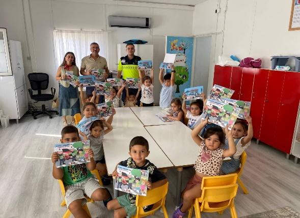 Aydın’da Jandarmadan miniklere trafik eğitimi