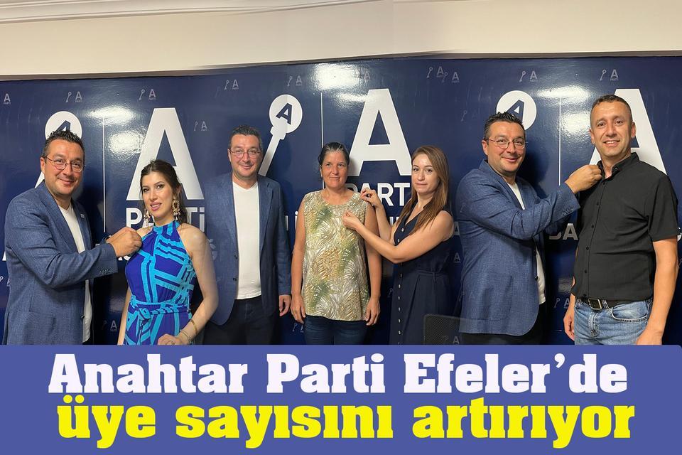 Anahtar Parti Efeler’de üye sayısını artırıyor
