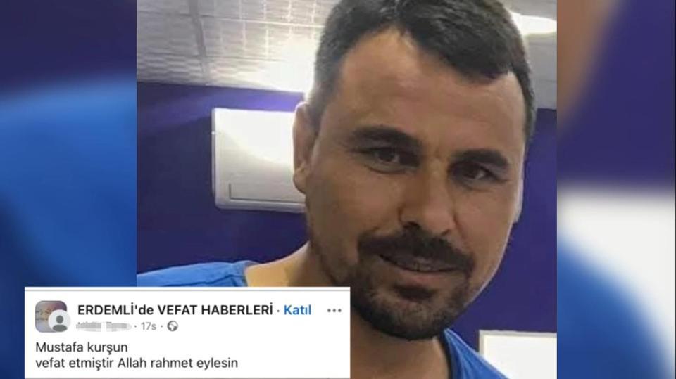 Ölmeden öldüğünü duyurdular