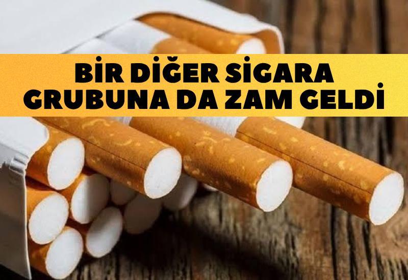 Bir diğer sigara grubuna da zam geldi
