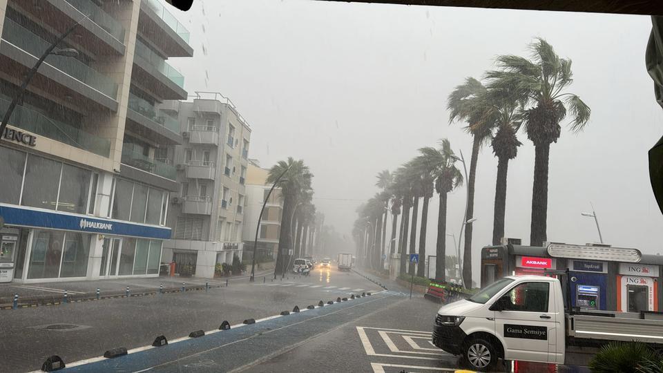 Muğla bölgesi için fırtına uyarısı