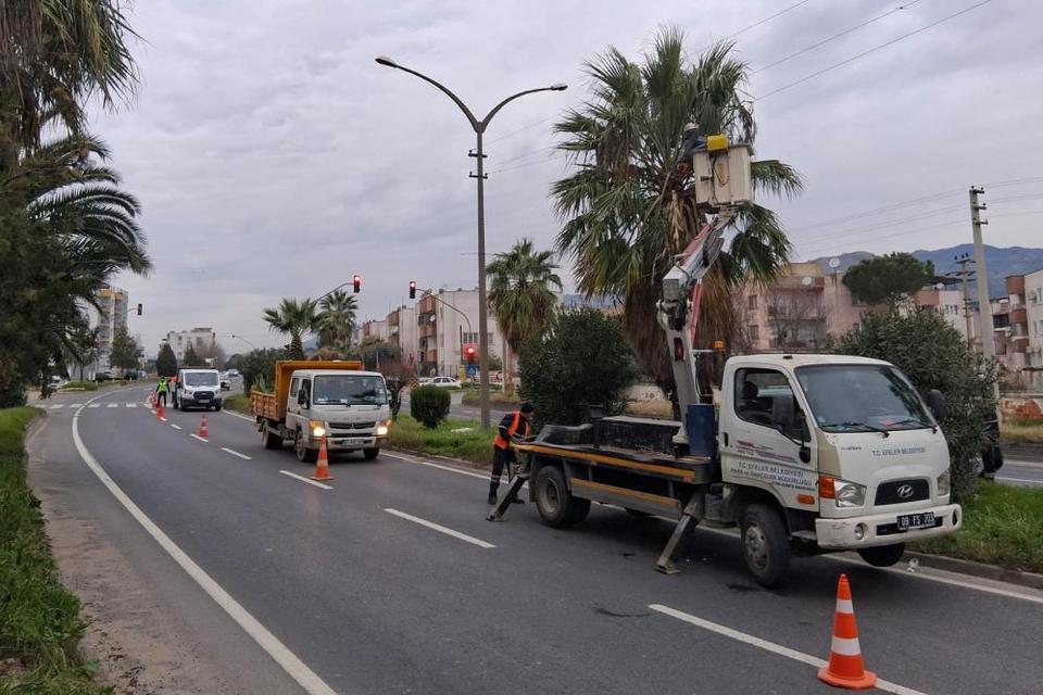 Efeler Belediyesi'nden Umurlu Karayolu'nda çalışma