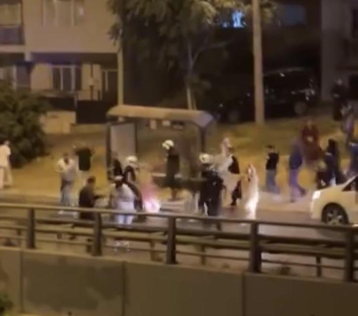 Düğün sonrası meydan muharebesi gibi kavga