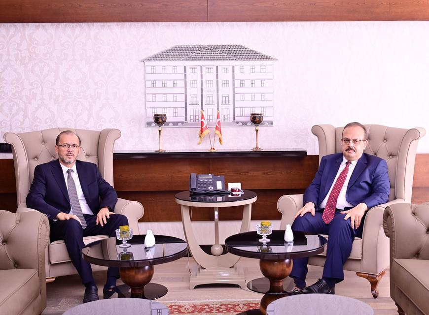Vali Canbolat, Bakan Yardımcısı Okumuş'u ağırladı