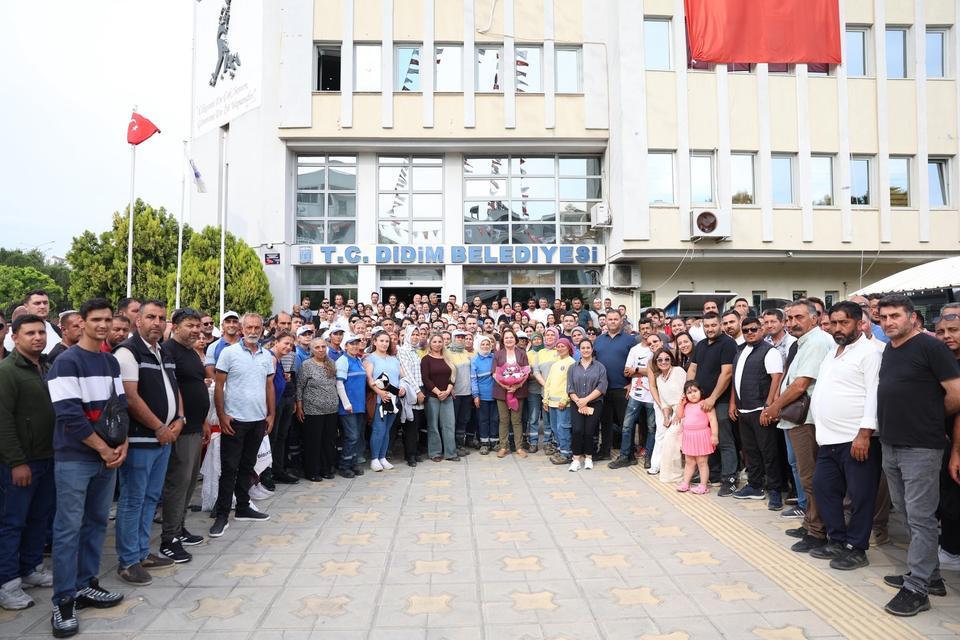 Didim Belediyesi’nde bayramlaşma programı düzenlendi