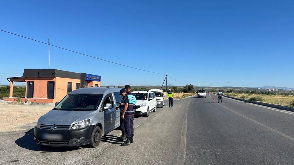 Aydın'da havadan trafik denetimi: 127 araç kontrol edildi