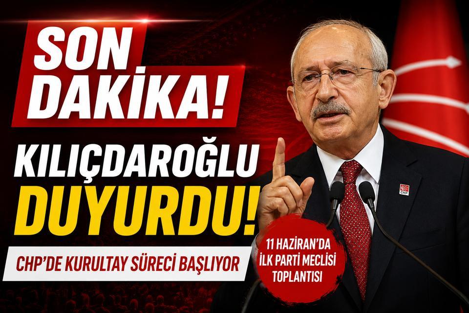 SON DAKİKA! Kılıçdaroğlu duyurdu