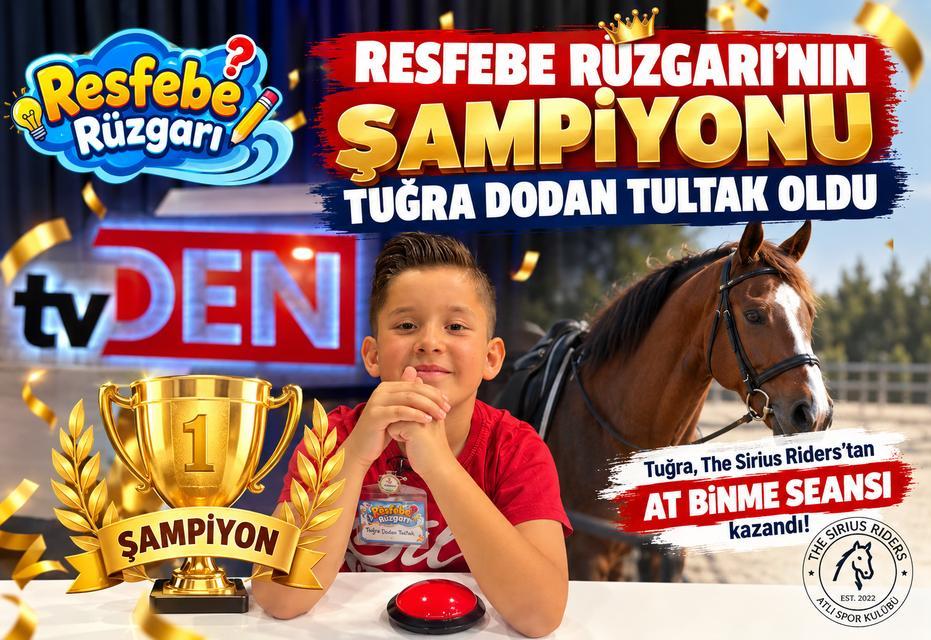 Resfebe Rüzgarı’nın şampiyonu Tuğra Dodan Tultak oldu